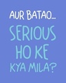 Shop Serious Ho Ke Kya Mila? Vest-Full