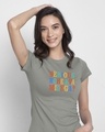Shop Serious Hoke Kya Milega Half Sleeve Printed T-Shirt Meteor Grey-Front