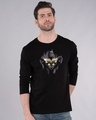 Shop Serious Thanos Full Sleeve T-Shirt (AVEGL)-Front