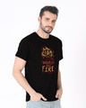 Shop Set The World On Fire Half Sleeve T-Shirt-Design