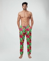 Shop Men's Pink Cotton Mojito Cocktail Pyjamas-Front