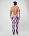 Shop Men's Sky Blue Cotton Valentine Lips Pyjamas-Design