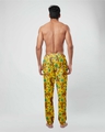 Shop Men's Yellow Cotton Wild Yellow Tiger Pyjamas-Design