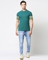 Shop Shaded Spruce Sleeves Stripe Polo T-Shirt