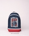 Shop Shady God Printed Small Backpack-Front