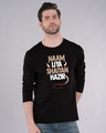 Shop Shaitan Hazir Full Sleeve T-Shirt-Front