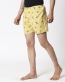 Shop Shapes N Calligraphy Yellow Boxers-Design
