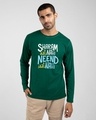 Shop Sharam Aati Nahi Full Sleeve T-Shirt-Front