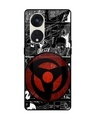 Shop Sharingan Premium Glass Case for Oppo Reno8T 5G (Shock Proof, Scratch Resistant)-Front