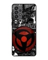 Shop Sharingan Premium Glass Case for Samsung Galaxy A73 5G (Shock Proof,Scratch Resistant)-Front