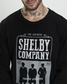 Shop Men's Black Shelby Brother Typography T-shirt