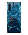 Shop Shenlong Goku Premium Glass Case for OnePlus Nord (Shock Proof,Scratch Resistant)-Front