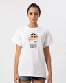 Shop Shinchan Always Hungry Boyfriend T-Shirt (SCL)-Front