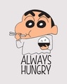 Shop Shinchan Always Hungry Boyfriend T-Shirt (SCL)-Full