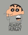 Shop Shinchan Always Hungry Scoop Neck Full Sleeve T-Shirt (SCL)-Full