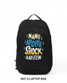 Shop Shock Aayiten Printed Small Backpack-Front