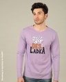 Shop Shudh Desi Ladka Full Sleeve T-Shirt-Front