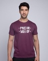 Shop Shut Up Half Sleeve T-Shirt (Hidden Message)-Full