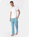 Shop Sicilian Lemon Pyjamas Blue-Full