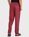 Shop Men's Red All Over Signs Printed Pyjamas-Design