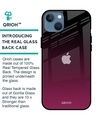 Shop Silicon Glass Cover For Apple iPhone 13 (Light Weight, Impact Resistant)-Design