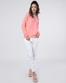 Shop Silver Pink Fleece Hoodies-Full