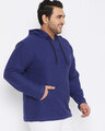 Shop Plus Size Men's Stylish Solid Full Sleeve Casual Sweatshirt-Design