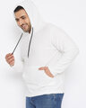 Shop Plus Size Men's Stylish Solid Full Sleeve Casual Sweatshirt-Design