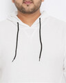Shop Plus Size Men's Stylish Solid Full Sleeve Casual Sweatshirt