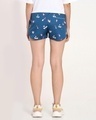 Shop Women's Blue Skate Board All Over Printed Boxers-Design
