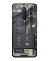 Shop Skeleton Inside Premium Glass Case for OnePlus 8 (Shock Proof, Scratch Resistant)-Front