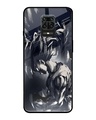 Shop Sketch Art DB Premium Glass Case for Redmi Note 9 Pro Max (Shock Proof,Scratch Resistant)-Front