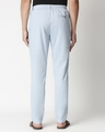 Shop Sky Blue Casual Cotton Trouser-Full