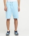 Shop Men's Blue Shorts-Front