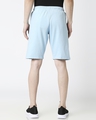 Shop Sky Blue Men's Casual Shorts With Zipper-Design