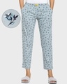 Shop Slate Grey AOP Floral Print B Pyjamas-Front