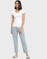 Shop Slate Grey AOP Floral Print B Pyjamas-Full