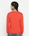 Shop Slay Girl Fleece Sweatshirt Smoke Red-Full