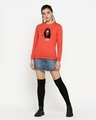 Shop Slay Girl Fleece Sweatshirt Smoke Red