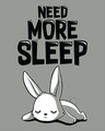 Shop Sleep Bunny Half Sleeve T-Shirt