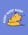 Shop Sleep Sleep Sleep Half Sleeve T-Shirt (DL)