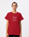 Shop Sleep Yay Boyfriend T-Shirt-Front