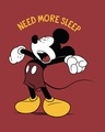 Shop Sleepy Mickey Boyfriend T-Shirt (DL)-Full