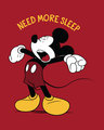 Shop Sleepy Mickey Full Sleeve T-Shirt (DL)-Full