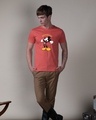 Shop Sleepy Mickey Half Sleeve T-Shirt (DL)-Design