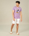 Shop Sleepy Mickey Half Sleeve T-Shirt (DL)-Full