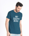 Shop Sleepy Or Me Half Sleeve T-Shirt-Design