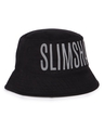 Shop Unisex Black Slim Shady Printed Hat-Full
