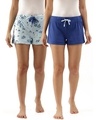 Shop Pack of 2 Women's Bleached Apricot Shorts-Front