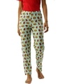 Shop Slumber Jill Burger & Fries Sky Blue AOP Lounge Pants-Front